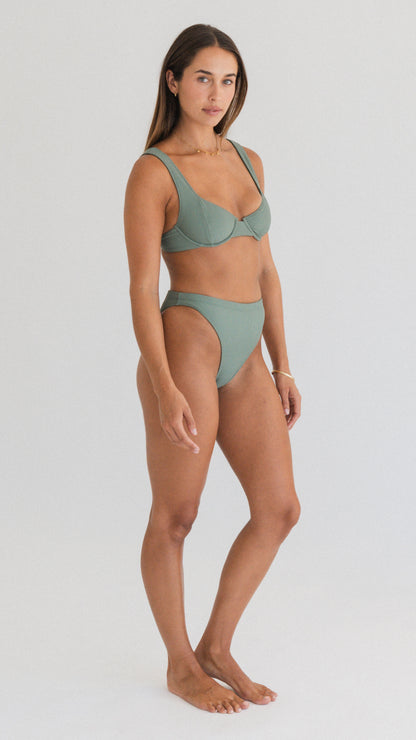 Abrolhos High Leg Brief - Seagrass